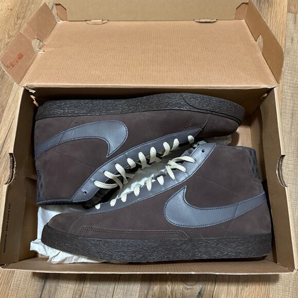 2008 Nike Blazer High Premium Dark Cinder Midnight Fog main image 9